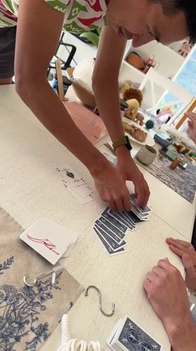Card game observed in Kumbor, Montenegro