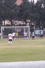 Neighborhood soccer match draws crowd in Batu, Indonesia