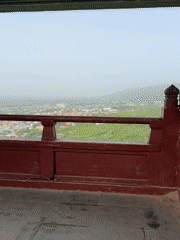 Elevated cityscape views captured in Lintong District, China