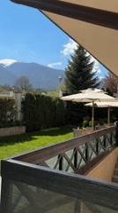 Tourist documents morning outing at Bansko resort with selfies
