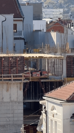 Construction progress documented in Kragujevac, Serbia