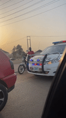 Witness documents evening commute through heavy Abuja traffic