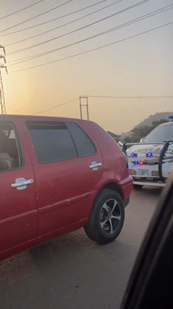 Witness documents evening commute through heavy Abuja traffic