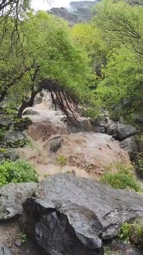 Visitors document natural sites and ancient stone structures in Goght, Armenia