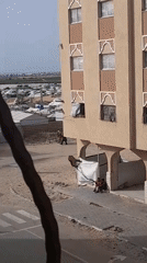 Daily life documented amid damaged buildings in Khan Yunis