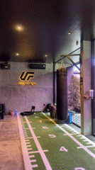 Morning workout session at modern gym in Kuta Selatan
