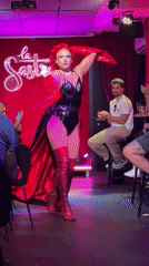 Drag queen performs evening show in Barcelona