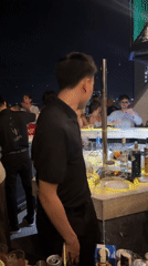 Night in full swing at Nha Trang's Titan Sky Lounge