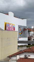 Daily life documented in Mollet Del Vallès: chores and street art