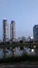 Evening scenes documented across Ulsan landmarks and waterfront
