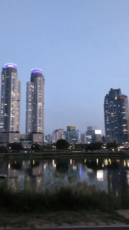 Evening scenes documented across Ulsan landmarks and waterfront