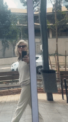 Morning street scenes captured in Tel-Aviv