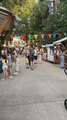 Outdoor festival with vendors, performances draws families in Podgorica