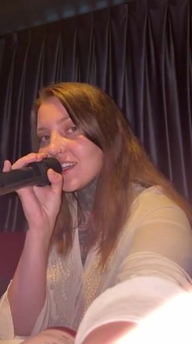 Karaoke bar session in Izhevsk, drinks and mics all night