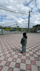 Morning observations of residents in central Yaroslavl