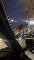 Night market activity captured in Marrakesh streets