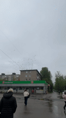 Morning street life and shopping captured in Perm, Russia