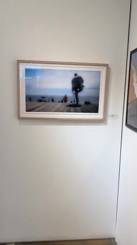 Los Angeles gallery displays Achamallah paintings and pier photography