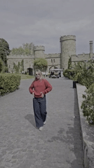 Tourist captures castle visit, nature, and street scenes