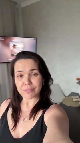 Woman documents morning routine with Scottish Fold cat in Russia