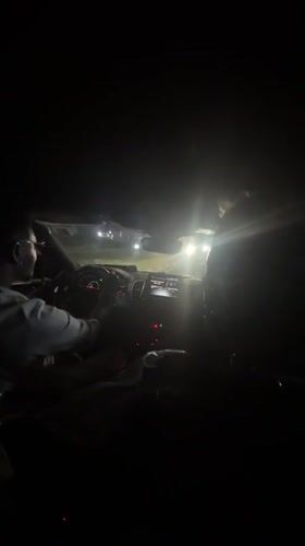 Nighttime driving observed in Ilado, Nigeria