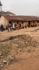 Soccer matches and community activities in Abuja neighborhoods