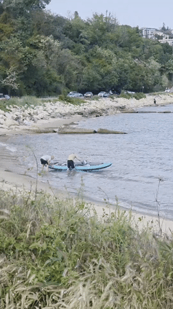 Beach recreation and fishing activities observed along Varna coastline