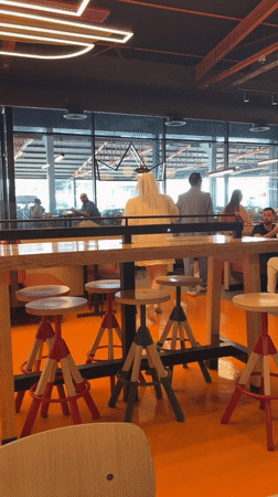 Couple documents casual Burger King lunch in Podgorica