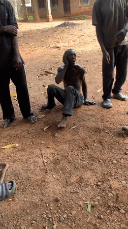 Community gathering documented in Akwanga, Nigeria outdoor area