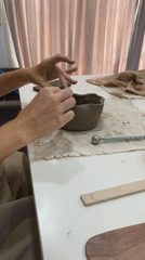 Pottery workshop session documented in Ko Kaeo, Thailand