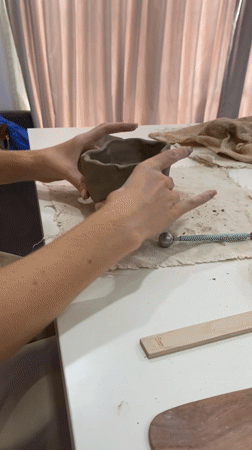 Pottery workshop session documented in Ko Kaeo, Thailand
