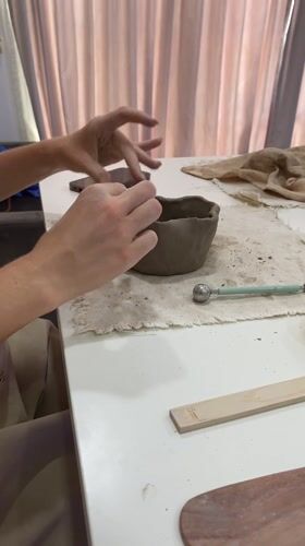 Pottery workshop session documented in Ko Kaeo, Thailand