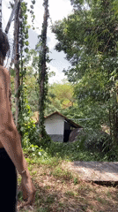 Exploring a rustic riverside spot in Suoi Dau, Vietnam