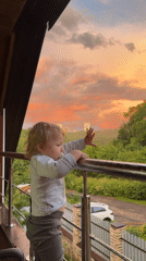 Peonies, kids, and a Nizhny Novgorod sunset