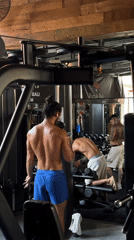 Gym workout and breakfast cafe visit in North Kuta