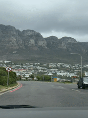 Driver records mountain road journey in Cape Town