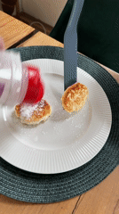 Russian cottage cheese pancakes prepared and served in Vaskelovo