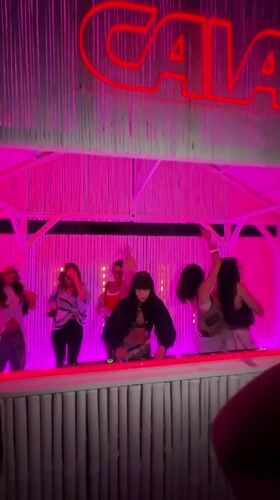 Women perform music and dance at CAIA venue in Sweden