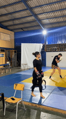 Late-night martial arts training sessions documented across multiple gyms