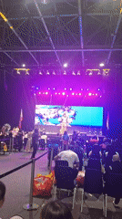 Philippine Festival performance at Dubai convention center
