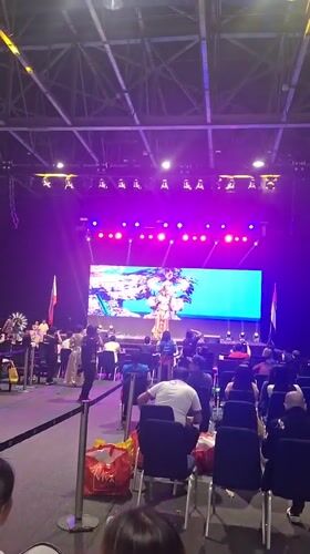Philippine Festival performance at Dubai convention center