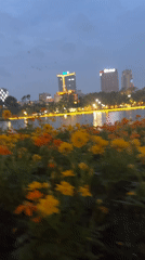Evening dance groups and recreation captured around Hà Nội's Hoàn Kiếm Lake