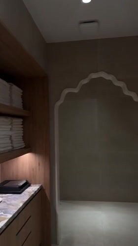 Late-night documentation of West Hollywood interior spaces captured