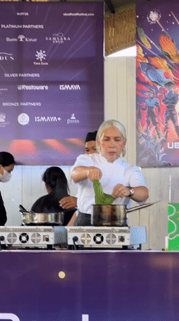 Ubud Food Festival showcases cooking demos and cultural displays