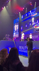 Inside Moscow's BEAUTYDAY event: tennis acts, big screens, full arena