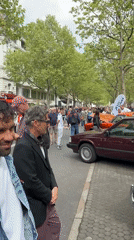Vintage car show draws crowds to Berlin street