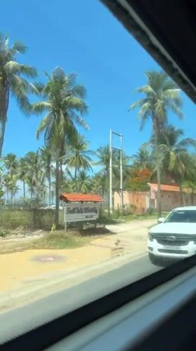Vehicle journey through Phu Thuy Ward captures local scenery