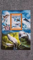 Collector documents wildlife postage stamps in Pleven, Bulgaria