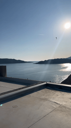 Boats and beachgoers spotted along Montenegro coast