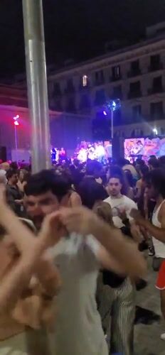Live music and late-night crowds fill Barcelona's Born district